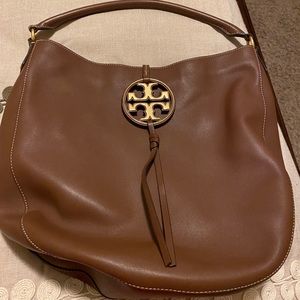 Tory Burch metal Miller large Hobo bag